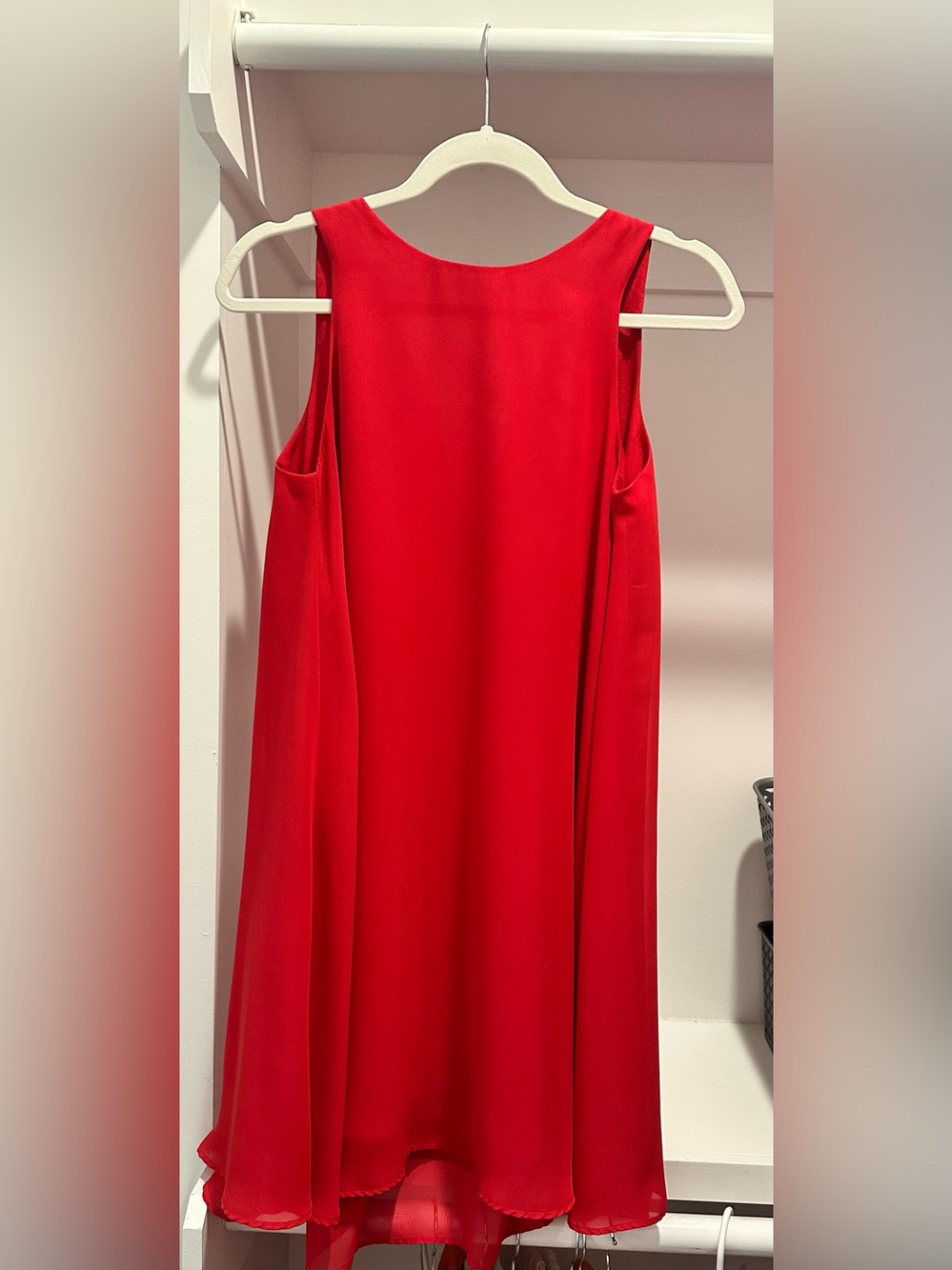 Classic Red Sleeveless Dress